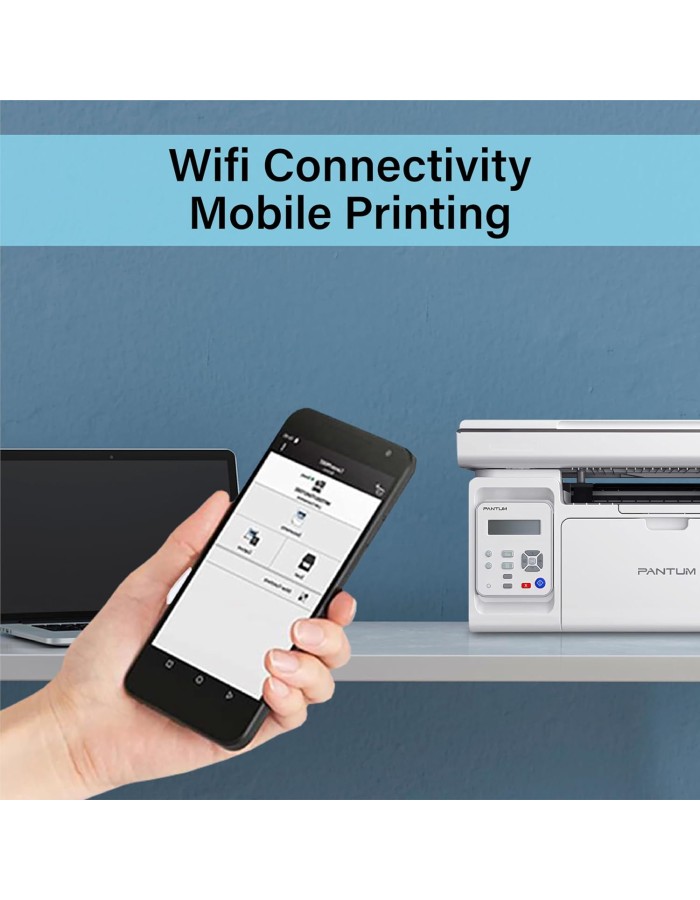 Pantum M6509NW Laser MultiFunction Printer WiFi/Lan 22ppm