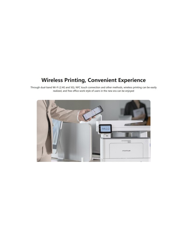 Pantum BM5100FDW Laser MFP WiFi/ADF/Duplex/Fax 40ppm