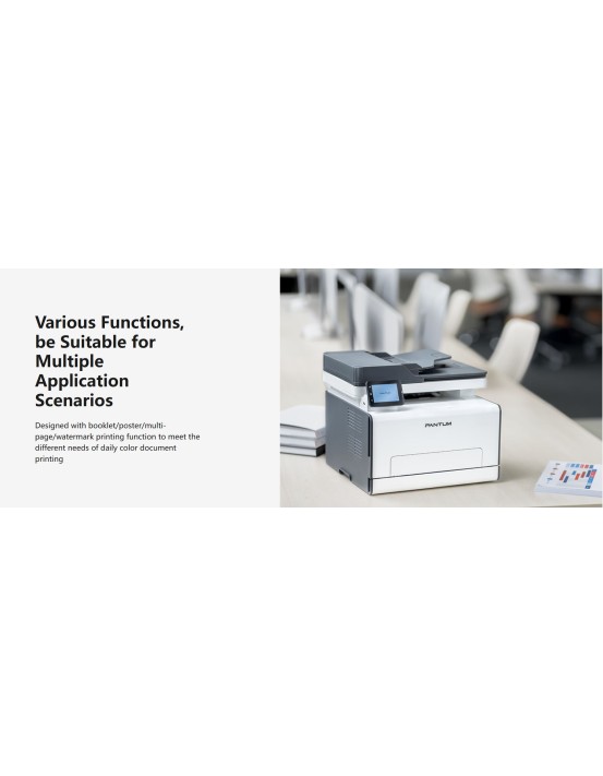Pantum CM2100ADW Laser MF Color Printer Duplex/Lan/WiFi 20 ppm