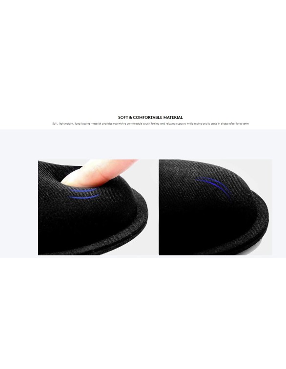 Genius G-WP100 Universal Ergonomic AntiSlip Keyboard Palm Rest with Memory Foam