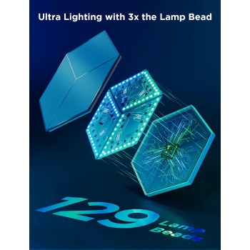 Govee Gaming Wall Glide Hexa Ultra Light Panels 1pcs (EU) Govee Gaming Wall Glide Hexa Ultra Light Panels 1pcs (EU)