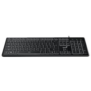 Genius SlimStar 820 Wired Illuminated AI Keyboard English Genius SlimStar 820 Wired Illuminated AI Keyboard English