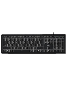 Genius SlimStar 820 Wired Illuminated AI Keyboard English Genius SlimStar 820 Wired Illuminated AI Keyboard English