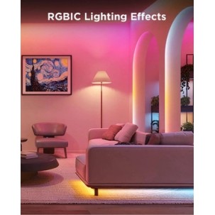 Govee LED Light Strip RGBIC Smart WiFi & BT w/Protective Coating 5m H612A