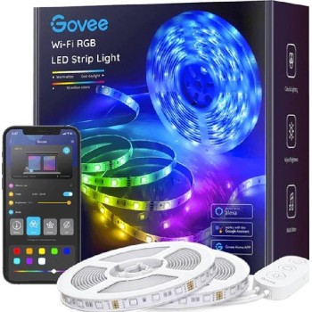 Govee LED Light Strip RGB Smart WiFi & BT 10m H6110