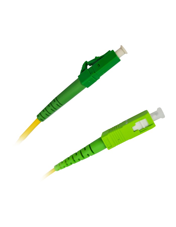 Opton Fiber Patch Cord LC/APC-SC/APC SM Simplex 1.0m