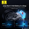 Baseus Car Jump Start Booster & Powerbank + Inflator 6000mAh 600A SUPER ENERGY Baseus Car Jump Start Booster & Powerbank + Inflator 6000mAh 600A SUPER ENERGY