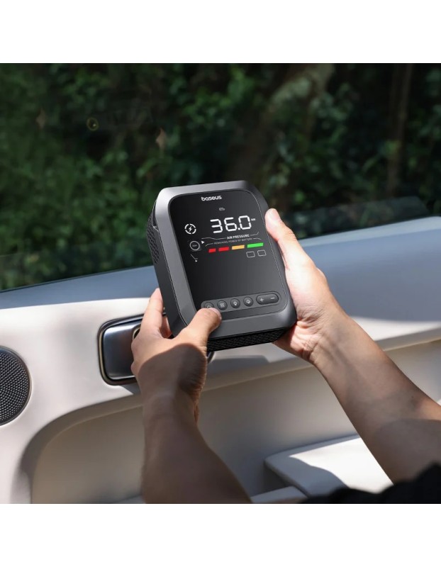 Baseus Car Jump Start Booster & Powerbank + Inflator 12650mAh 1200A SUPER ENERGY Baseus Car Jump Start Booster & Powerbank + Inflator 12650mAh 1200A SUPER ENERGY