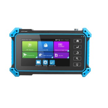 Noyafa CCTV & Network Tester with 5.4'' IPS Touchscreen, 4K Video Support, PoE Output & Cable Testing NF-IPC715