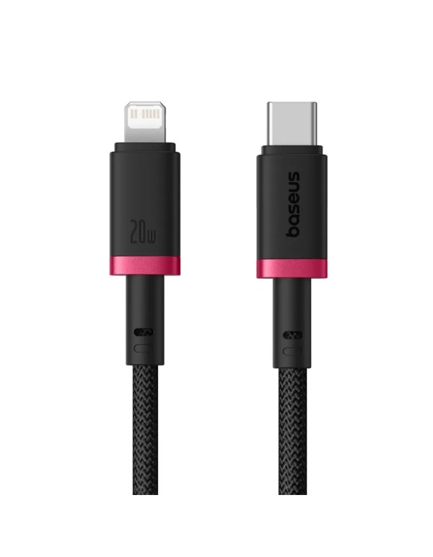 Baseus Cable Lightning to USB-C Dura Series Braided 1.0m Black Baseus Cable Lightning to USB-C Dura Series Braided 1.0m Black