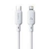 Baseus Cable Lightning to USB-C Silky Series 1.0m White Baseus Cable Lightning to USB-C Silky Series 1.0m White