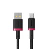 Baseus Cable USB-C to USB-A Dura Series Braided 1.0m Black+Red Baseus Cable USB-C to USB-A Dura Series Braided 1.0m Black+Red