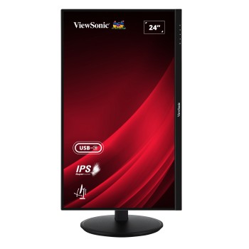 Viewsonic Monitor VG 24'' Full-HD VA 100Hz Ergonomic/Pivot/USB-C/PD/Speakers VG2409-MHDU-2