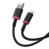 Baseus Cable Lightning to USB-A Dura Series Braided 1.0m Black-Red Baseus Cable Lightning to USB-A Dura Series Braided 1.0m Black-Red