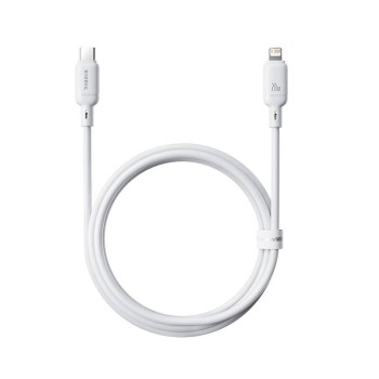 Baseus Cable Lightning to USB-C Silky Series 2.0m White Baseus Cable Lightning to USB-C Silky Series 2.0m White