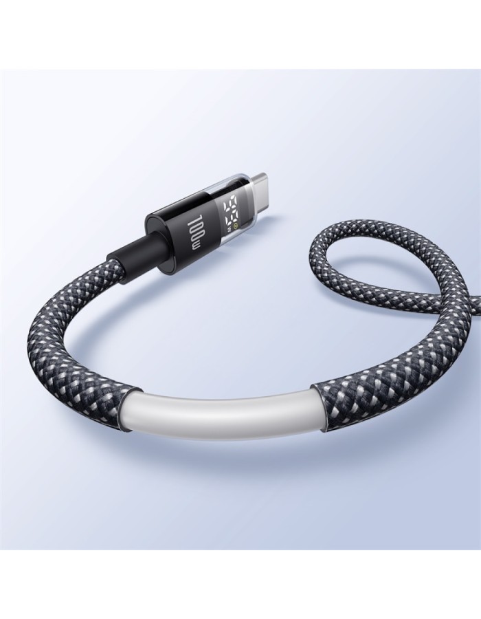 Baseus Cable USB-C to USB-A Display 2 Series Braided 100W 1.0m Black Baseus Cable USB-C to USB-A Display 2 Series Braided 100W 1.0m Black