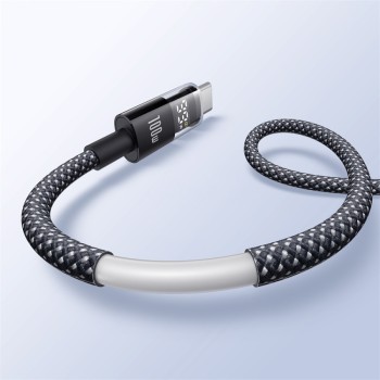 Baseus Cable USB-C to USB-A Display 2 Series Braided 100W 2.0m Black Baseus Cable USB-C to USB-A Display 2 Series Braided 100W 2.0m Black