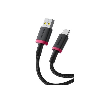 Baseus Cable USB-C to USB-A Dura Series Braided 2.0m Black+Red Baseus Cable USB-C to USB-A Dura Series Braided 2.0m Black+Red
