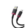 Baseus Cable USB-C to USB-A Dura Series Braided 1.0m Black+Red Baseus Cable USB-C to USB-A Dura Series Braided 1.0m Black+Red