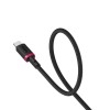 Baseus Cable USB-C to USB-A Dura Series Braided 1.0m Black+Red Baseus Cable USB-C to USB-A Dura Series Braided 1.0m Black+Red