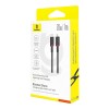 Baseus Cable Lightning to USB-C Dura Series Braided 1.0m Black Baseus Cable Lightning to USB-C Dura Series Braided 1.0m Black