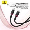 Baseus Cable Lightning to USB-C Dura Series Braided 1.0m Black Baseus Cable Lightning to USB-C Dura Series Braided 1.0m Black