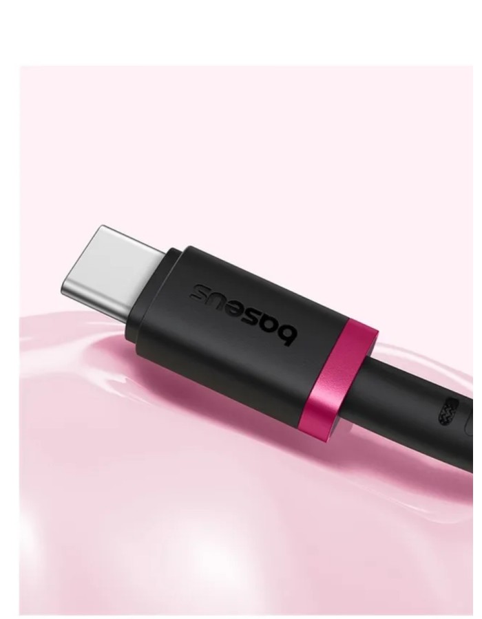Baseus Cable USB-C to USB-A Dura Series Braided 2.0m Black+Red Baseus Cable USB-C to USB-A Dura Series Braided 2.0m Black+Red