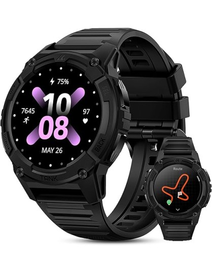 Kospet TANK S2 Rugged Smartwatch GPS Silicone Black
