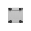 Lanberg Free Standing Cabinet 19'' with Glass Door 15U 60cm Ventilation Panel with LCD, 2 Fans & Thermostat Grey (not assebled)