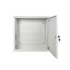 Lanberg Wall Rack 19'' Low Profile 6U+3U Assembled White Z34160
