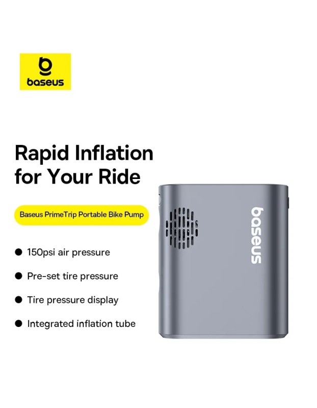 Baseus VA Motorcycle/Bicycle/Scooter Primetrip Series Air Inflator