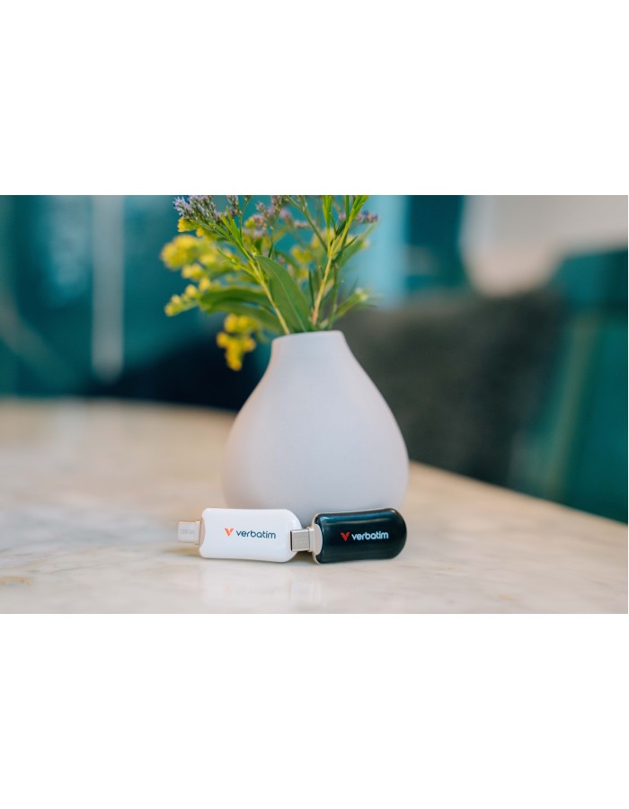 Verbatim USB Drive 3.2 PLECTRA USB-C 128GB Black Verbatim USB Drive 3.2 PLECTRA USB-C 128GB Black