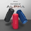 HiFuture Portable BT Speaker ALPHA IPX7 20W Red