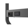 NBMounts P220 Heavy Duty Motorized TV Trolley up to 90'' 1.75m 90kg with Wireless Remote & Touchpad