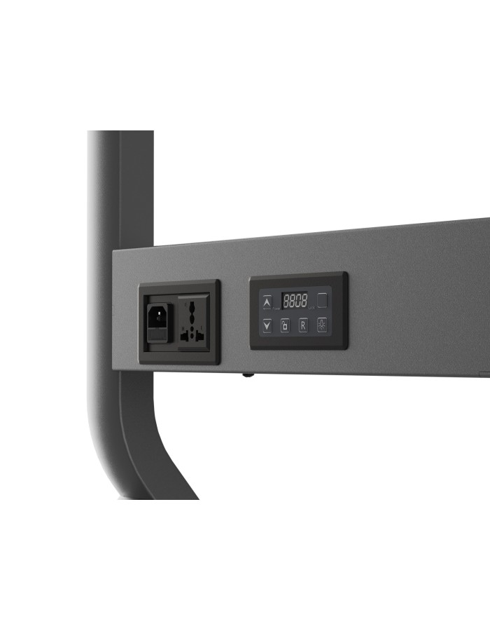 NBMounts P220 Heavy Duty Motorized TV Trolley up to 90'' 1.75m 90kg with Wireless Remote & Touchpad