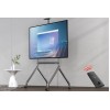 NBMounts P220 Heavy Duty Motorized TV Trolley up to 90'' 1.75m 90kg with Wireless Remote & Touchpad