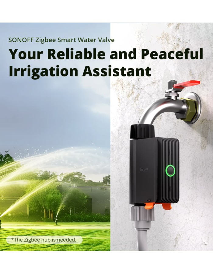 Sonoff ZigBee Smart Water Valve (irrigation System) SWV-BSP Sonoff ZigBee Smart Water Valve (irrigation System) SWV-BSP