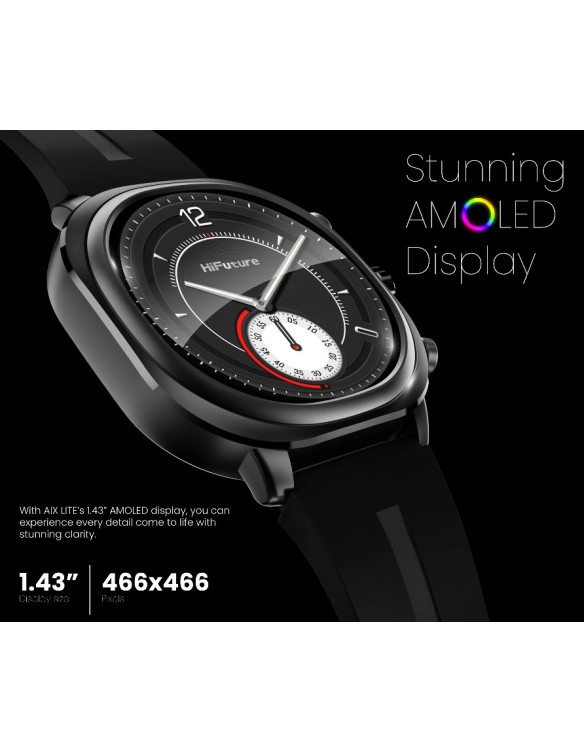 HiFuture Lifestyle SmartWatch AIX Lite Black