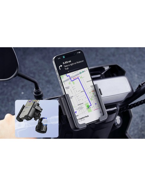 Baseus VA Motorcycle/Bicycle/Scooter Phone Holder GOTRIP