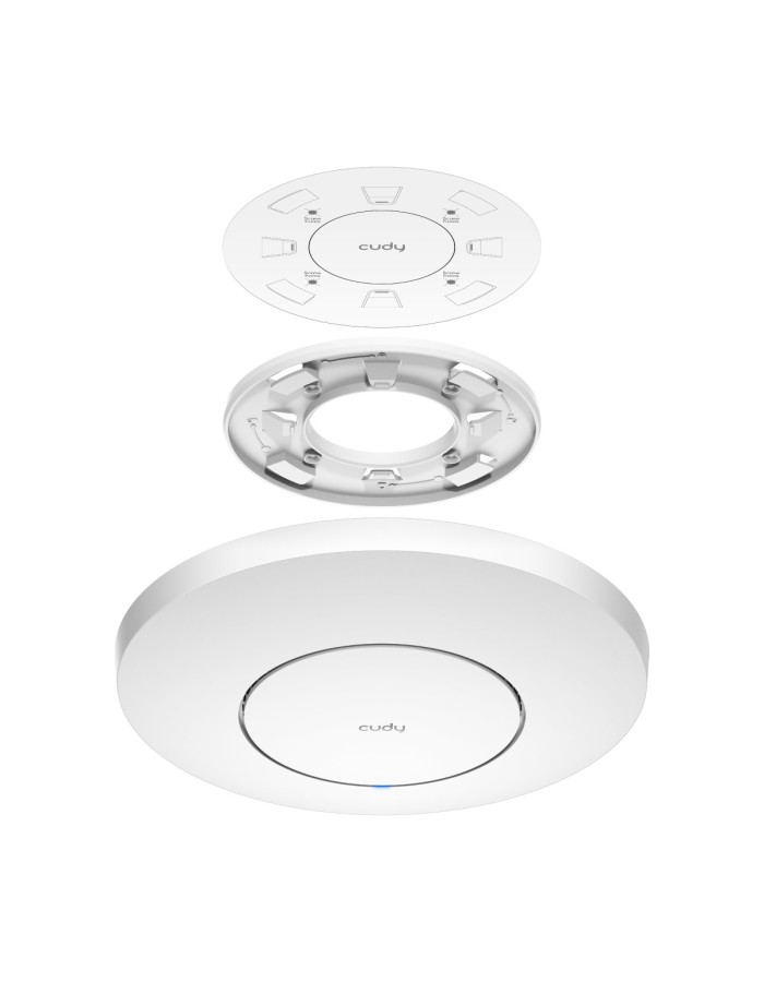 Cudy Access Point Ceiling AX3000 Dual Band 2.5G Wi-Fi 6 Injector AP3000_P