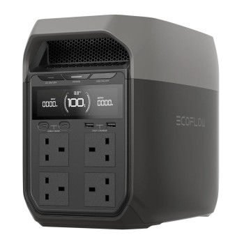 EcoFlow DELTA 3 Portable Power Station 1024Wh 1800W PV500W