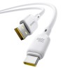 Baseus Cable USB-C to USB-A Silky Series 1.0m 100W White Baseus Cable USB-C to USB-A Silky Series 1.0m 100W White
