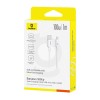 Baseus Cable USB-C to USB-A Silky Series 1.0m 100W White Baseus Cable USB-C to USB-A Silky Series 1.0m 100W White