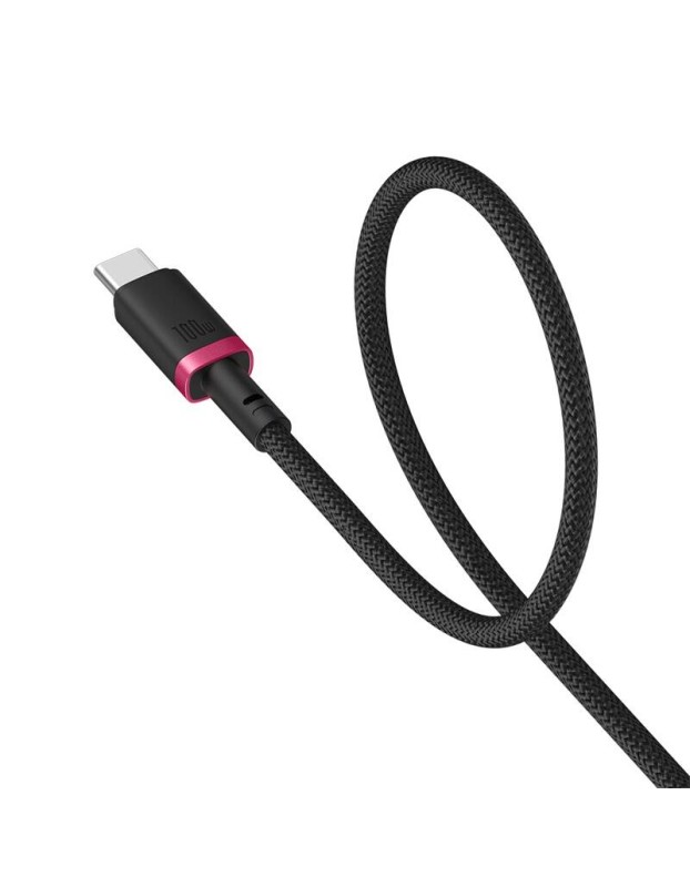 Baseus Cable USB-C to USB-C Dura Braided 2.0m 100W Black+Red