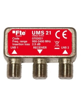 FTE Satellite Diseqc Switch 2-1 UMS21 FTE Satellite Diseqc Switch 2-1 UMS21