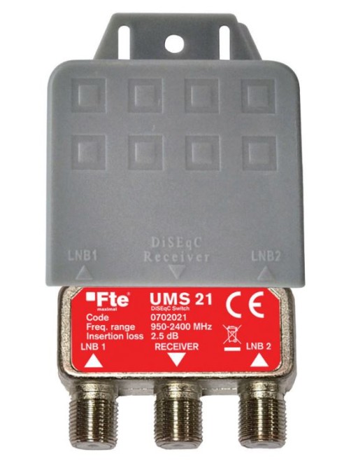 FTE Satellite Diseqc Switch 2-1 UMS21