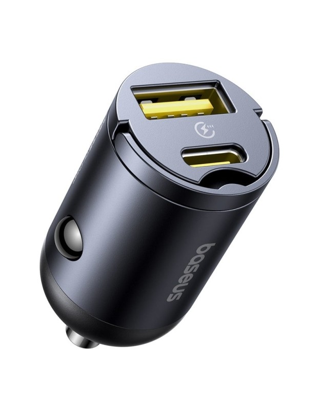 Baseus Tiny Star Car Charger 30W PD 3.0 U+C Black