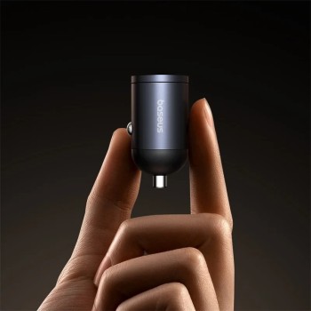 Baseus Tiny Star Car Charger 30W PD 3.0 U+C Black