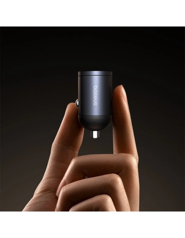 Baseus Tiny Star Car Charger 30W PD 3.0 U+C Black
