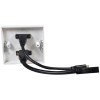 AV:Link WALL PLATE USB-C/HDMI 8K 122.387UK